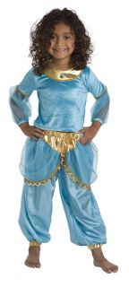 Girl Arabian Princess Genie Christmas Costume Small 1 3yrs 2T Little 