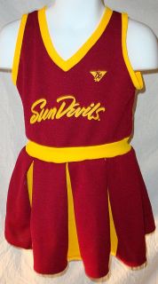 Arizona State Sun Devils Cheerleader Outfit Youth Small