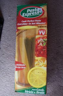 Pasta Express as Seen on TV Cooks Perfect Pasta