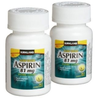 Kirkland Enteric Low Dose Aspirin 81 MG 730 Tabs Bayer