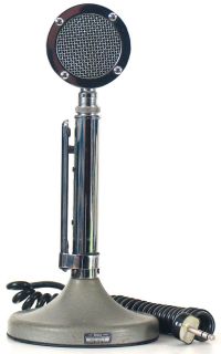 Astatic D 104 Mic on UNamplified G Stand Drake & Collins Small Stereo 