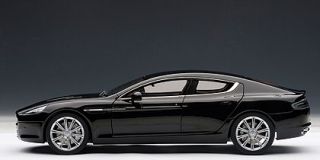 18 Aston Martin Rapide Black Autoart Diecast Collectible