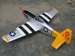60 91 RC Fighter Plane P 51 Mustang Airplane ARF Kit
