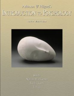 Atkinson and Hilgards Introduction to Psychology Wi