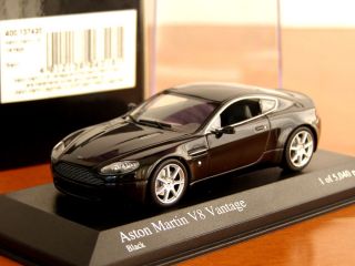 Minichamps 1 43 Mega RARE Aston Martin V8 Vantage Black