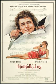 Unfaithfully Yours 1984 Original U.S. One Sheet Movie Poster