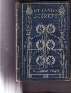 ARTHUR CONAN DOYLE 1895 original STRANGE SECRETS uncmn FIRST EDITION 