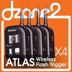 Phottix Atlas Pro Studio Wireless Flash Trigger x4 F316