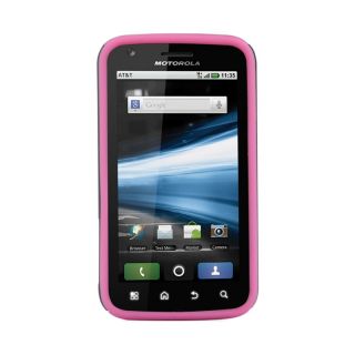   layer skin cover case for at t motorola atrix 4g with screen protector