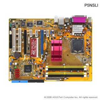 Asus P5NSLI LGA 775 DDR MB Refurbished