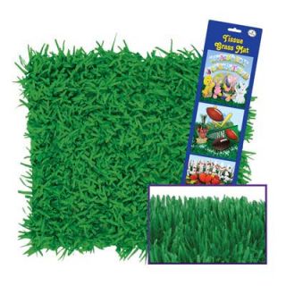 Green Tissue Grass Mat Great for Easter Decorating