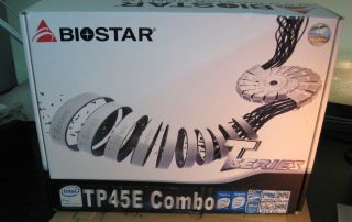 BIOSTAR TP45E Combo 6 X LGA 775 Intel P45 ATX Intel Motherboard