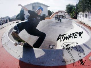 Atwater Chris Mumma Skateboard Poster Dry Pool Disaster