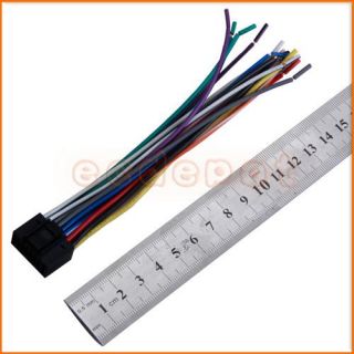 Stereo Wire Harness Cable 16 Pin for Kenwood Car Radio