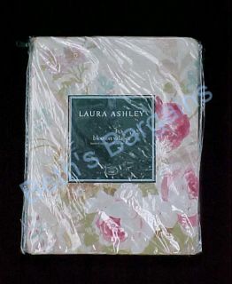 Laura Ashley Elsbeth Beige Tan Elspeth Fabric Floral Curtain Valance 