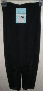 Womens SPANX Love Your Assets by Sara Blakely Black Sheer Shaper Size 