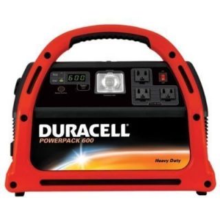 NEW Duracell DPP 600HD Powerpack 600 Jump Starter & Emergency Power 