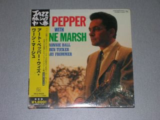 Art Pepper with Warne Marsh Japan Mini LP CD SEALED