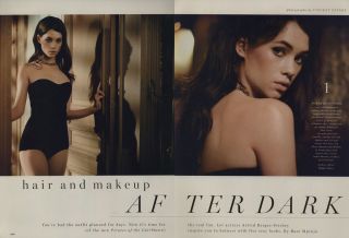 Astrid Berges Frisbey 6 PG Glamour Magazine Feature Clippings