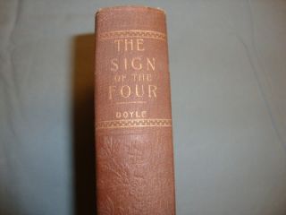 The Sign of Four by Arthur Conan Doyle Vintage Book Circa 1871 1903 