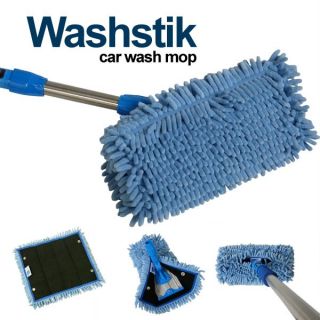 This listing is for a New Microfiber Washstik Mop Kit for detailing 