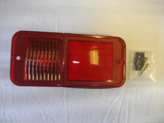 1968 1972 Chevrolet / GMC Truck Rear Marker Lamp, Standard (Red)