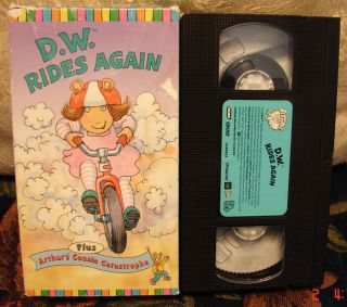 Rides Again Arthurs Cousin Catastrophe VHS Video Free US 1st 