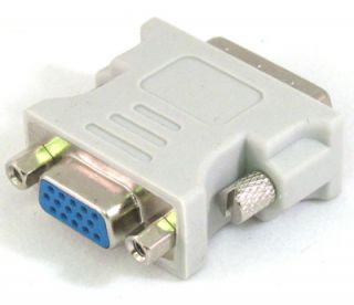 New ATI DVI I A D to VGA Adapter Convert Cable for HDTV