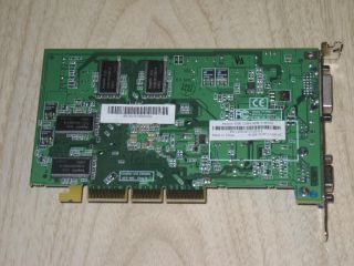 ATI Radeon 9200 128MB DDR AGP Video Card DVI I VGA s Video Out