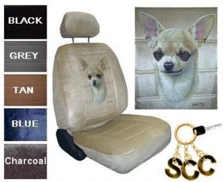 Chihuahua Dog Car Truck SUV New Bucket Seat Covers PP
