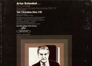   ID 6063 6067 Complete BEETHOVEN Sonatas SCHNABEL rec. 1932 1937 19 LPs