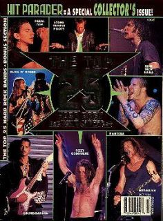 Top 25 Hard Rock Bands Hit Parader Mag Oct 1994