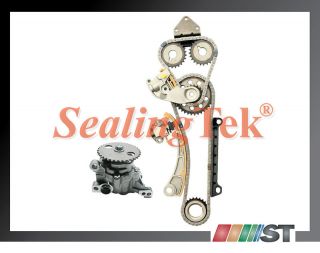   J23A Engine Timing Chain Kit w Oil Pump Suzuki Car Parts Gear