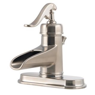 Price Pfister Satin Nickel Ashfield Single Control Bathroom Faucet 