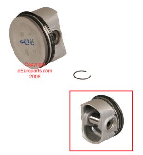 Oversize (.50mm) Piston (with piston rings wrist pin) for any Viggen 
