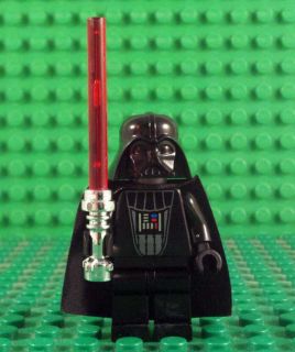 Lego Star Wars Minifigure Darth Vader with Lightsaber New from magnet 