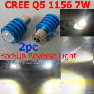   Q5 7W LED 1156 BA15S Car Auto Backup Reverse Light Lamp Bulb