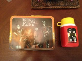 Kiss Lunchbox and Thermos 1977 Aucoin