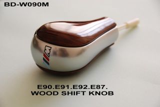   E91 R92 E87 E64 X1 Z4 M3 WOOD AUTOMATIC GEAR SHIFT SHIFTER STICK KNOB