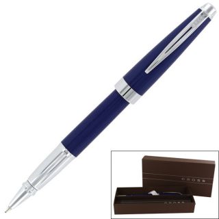 Cross Aventura Selectip Rollerball Pen, Black Ink, Blue Barrel, Medium 