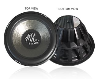 New Pair MA Audio MA180XE 1100W 18 DVC Car Subwoofers