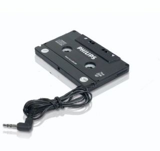 New Philips Audio Car Cassette Tape Adapter 3 5 mm for iPhone iPod  