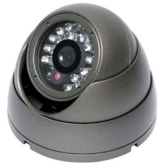    2724 Outdoor DOME SECURITY CAMERA 24 IR LED Optional 2.9mm WIDE Lens