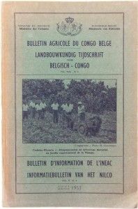 Bulletin Agricole Du Congo Belge Africa 1953 Ineac Belgian Congo 