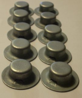 Pkg of 10 Large Axle Caps for Toys with 5 8 Axle Parts
