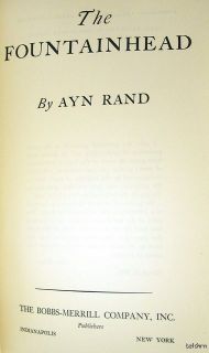   Ayn Rands first major literary success  in the U.S