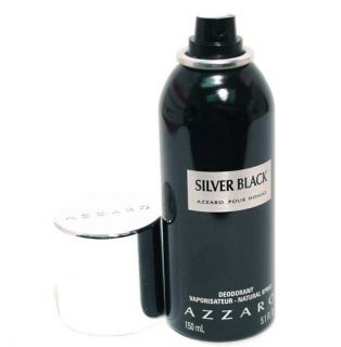 Azzaro Silver Black Onyx Deodorant Spray 5 0oz 150ml