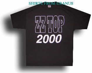 ZZ Top New XL Black Concert Rock Music Band T Shirt Tee