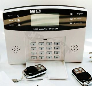   Security GSM Burglar Alarm System w LCD Voice Auto Dialer G1F