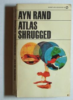 Atlas Shrugged Ayn Rand Vintage Used Signet Paperback